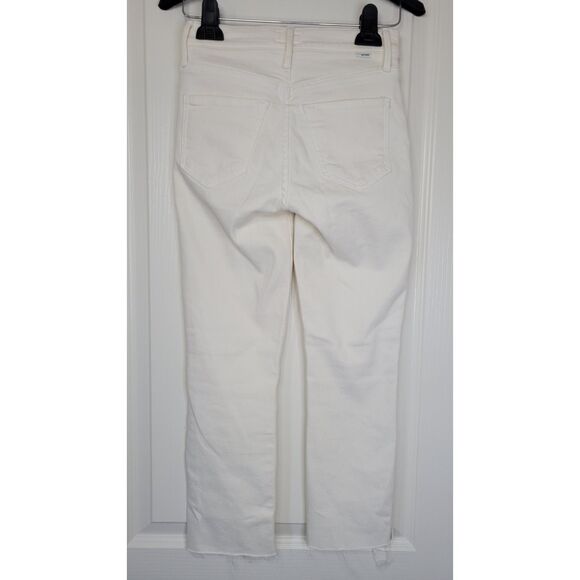 Mother The Mid Rise Dazzler Crop Fray Jeans - Picture 2 of 5